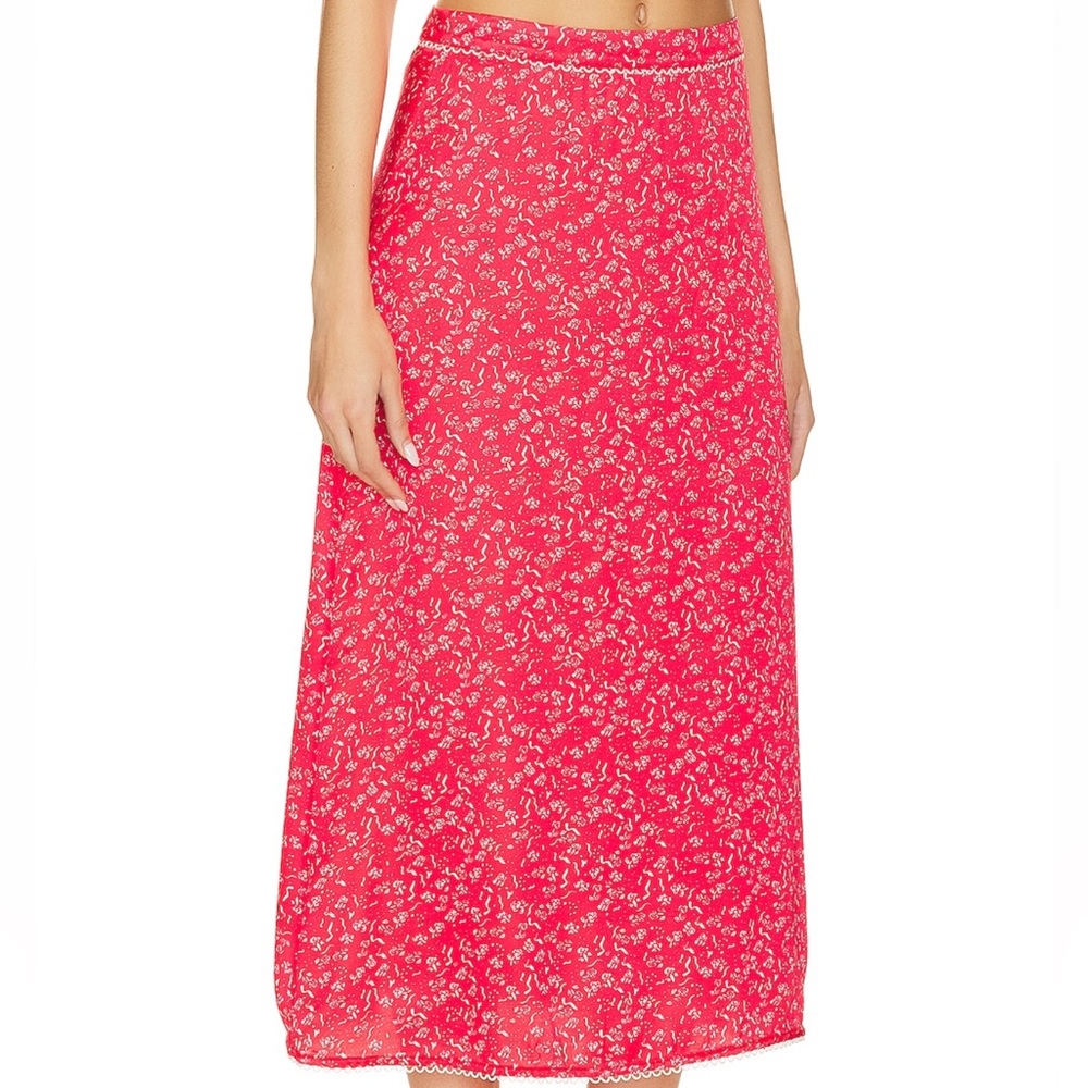 For love and lemons Barbers midi skirt